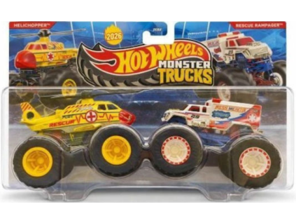 Hot Wheels Monster Trucks Helichopper Rescue Rampager