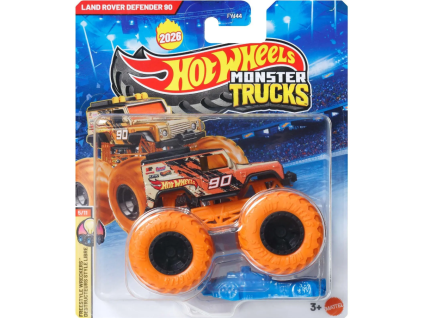 Hot Wheels Monster Trucks Land Rover Defender 90 Freestyle Wreckers
