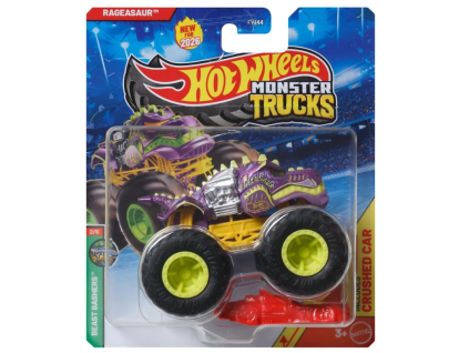 Hot Wheels Monster Trucks Rageasaur Beast Bashers