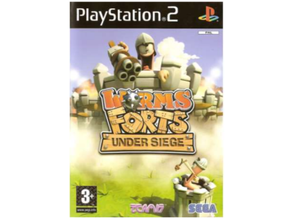 PS2 Worms Forts Under Siege