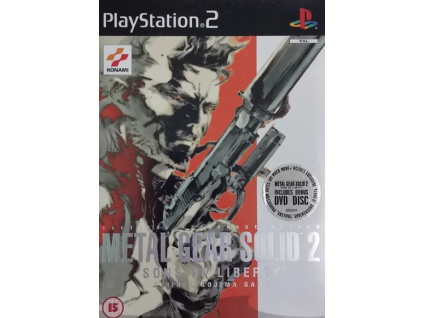 PS2 Metal Gear Solid 2 Sons of Liberty