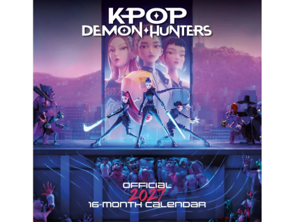Kalendář 2027 Kpop Demon Hunters