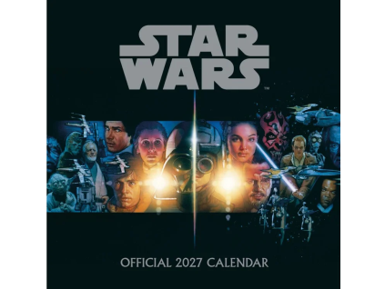 Kalendář 2027 Star Wars