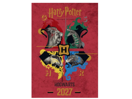 Diář 2027 A5 Harry Potter Bradavice