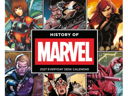 Stolní trhací kalendář 2027 Marvel