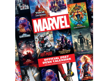 Stolní kalendář 2027 Marvel