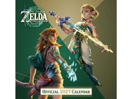 Kalendář 2027 Legend of Zelda