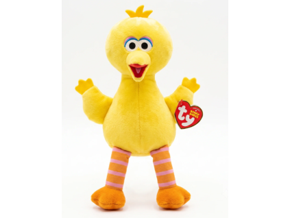 Plyšák Ty Beanie Babies Sesame Street Big Bird 16cm