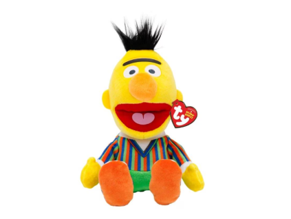 Plyšák Ty Beanie Babies Sesame Street Bert 16cm