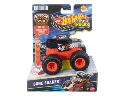 Hot Wheels Monster Trucks Attack Pack Bone Shaker