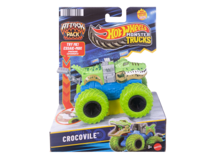 Hot Wheels Monster Trucks Attack Pack Crocovile