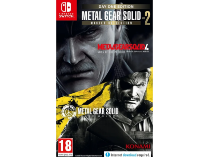 Switch Metal Gear Solid Master Collection Volume 2 Day One Edition