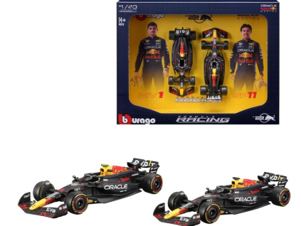 Bburago F1 Red Bull RB20 2024 Verstappen a Perez 2Pack Nové