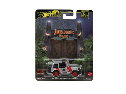 Hot Wheels Premium Pop Culture Jurassic 92 Jeep Wrangler Sahara