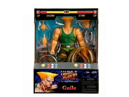 Akční figurka Street Fighter II Guile 15cm