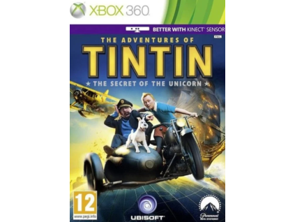 X360 The Adventures of TinTin the Secret of the Unicorn
