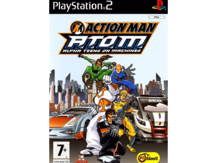 PS2 Action Man ATOM Alpha Teens on Machines
