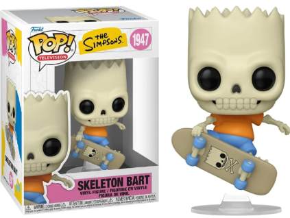 Funko Pop! 1947 The Simpsons Patchwork Skeleton Bart
