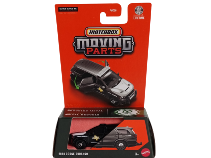 Matchbox Moving Parts 2018 Dodge Durango K9