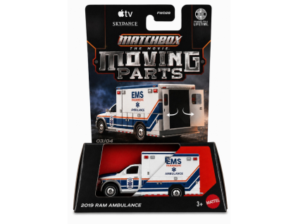 Matchbox Moving Parts 2019 Ram Ambulance