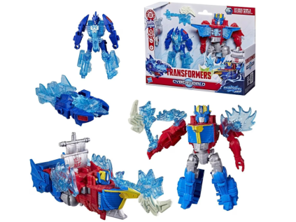 Figurky Transformers Evergreen Cyberworld Optimus Prime a Mirage