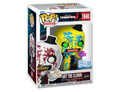 Funko Pop! 1948 Terrifier 3 Art The Clown Limited Chase Edition