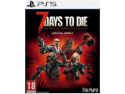 PS5 7 Days To Die the Survival Horde Crafting Game Survival Bundle