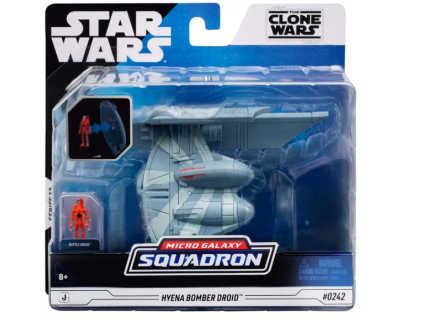 Vozidlo Star Wars Micro Galaxy Squadron Hyena Bomber Droid