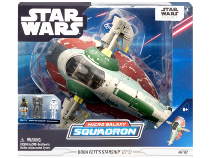 Vozidlo Star Wars Micro Galaxy Deluxe Boba Fett and Starship Ep. 5 Component A