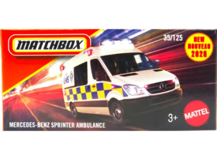 Matchbox Mercedes Benz Sprinter Ambulance
