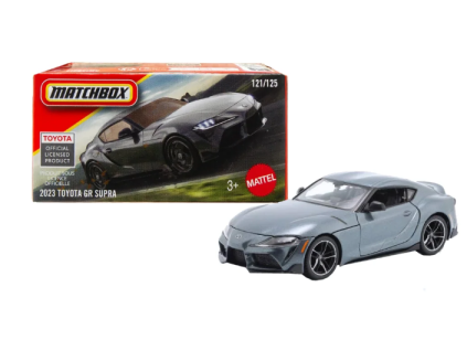 Matchbox 2023 Toyota GR Supra šedá