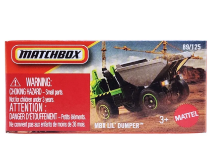 Matchbox MBX LIL Dumper zelený