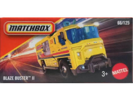 Matchbox Blaze Buster II žlutý