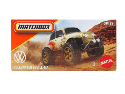Matchbox Volkswagen Beetle 4x4 béžový