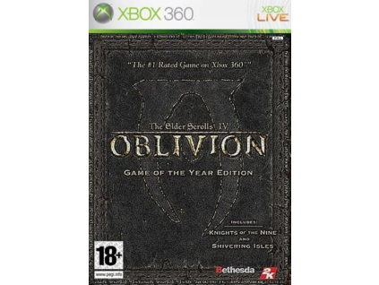 X360 The Elder Scrolls IV Oblivion Game of the Year Edition