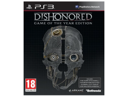 PS3 Dishonored Game of the Year Edition