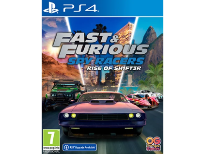 PS4 Fast and Furious Spy Racers Rise Of Sh1Ft3R