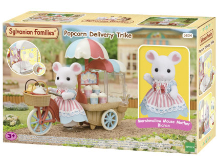 Sylvanian Families 5834 Pojízdný stánek s popcornem