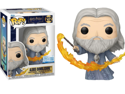 Funko Pop! 212 Harry Potter Dumbledore Flame