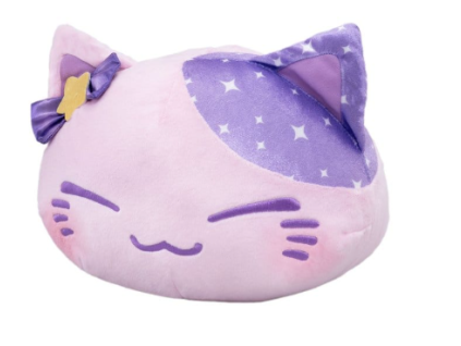Plyšák Nemuneko Cat Big Purple 35cm