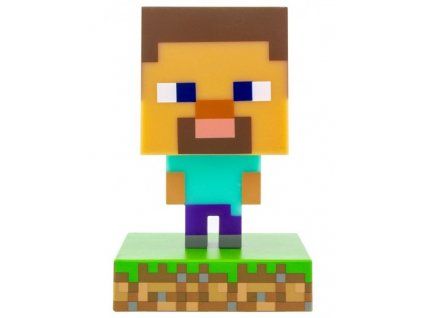 Lampička Minecraft Steve Icon Light