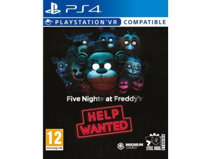 PS4 Five Nights At Freddys Help Wanted