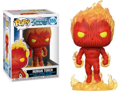 Merch Funko Pop! 559 Marvel Fantastic Four Human Torch
