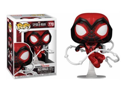 Merch Funko Pop! 770 Marvel Spider Man Miles Morales Crimson Cowl Suit