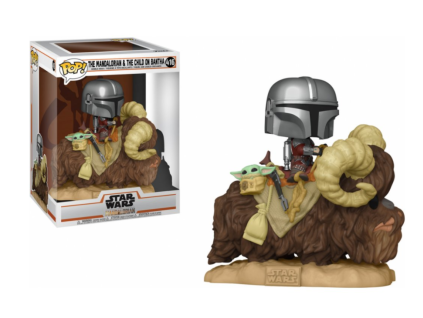 Merch Funko Pop! 416 Deluxe The Mandalorian The Mandalorian and The Child Of Bantha