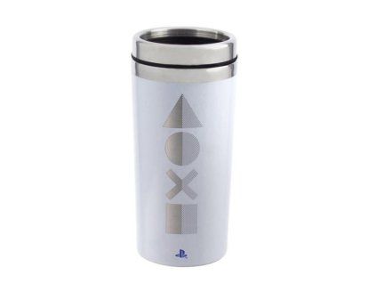 Merch Cestovní Termohrnek Playstation Bílý