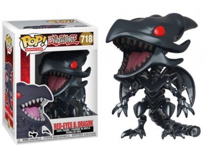 Merch Funko Pop! 718 Animation YuGiOh RedEyes Black Dragon