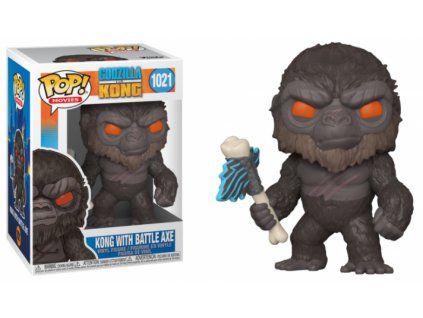 Merch Funko Pop! 1021 Movies Godzilla Vs Kong Kong With Battle Axe