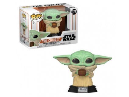 Merch Funko Pop! 378 Star Wars Mandalorian The Child With Cup
