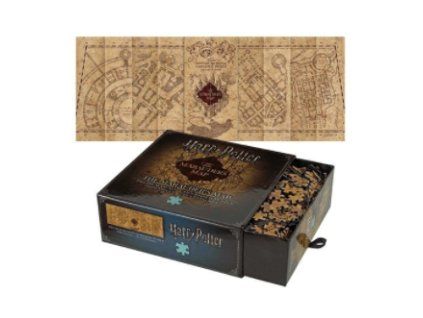 Merch Puzzle Harry Potter The Marauders Map Cover 1000 dílků
